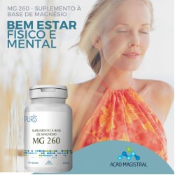 MG 260 - Suplemento a base de Magnesio - 650mg - 120 capsulas