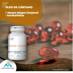Oleo de Cartamo 1000 mg 120 caps - Puris ind