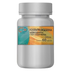 Fosfatidilserina® 200mg 60 Cápsulas Memória Concentração