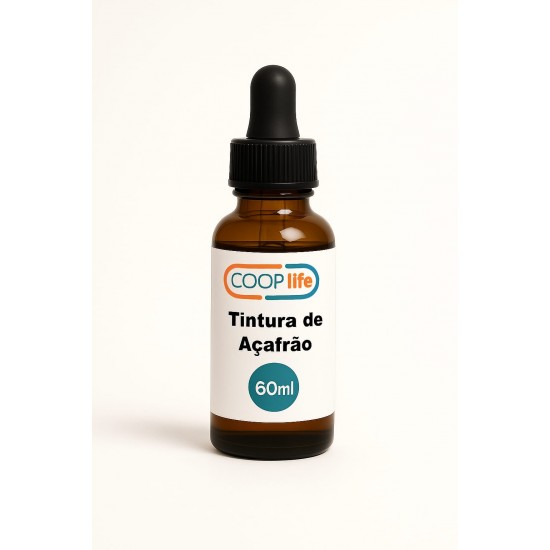 Tintura de Açafrão - 60ml