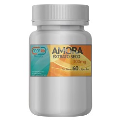 Amora Extrato Seco de 300mg 60 Cápsulas / Menopausa, irritação, ansiedade, nervosismo