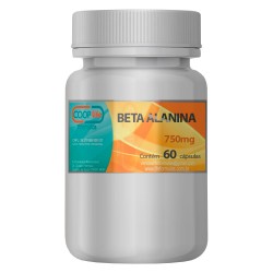 Beta Alanina 750 mg - 60 cápsulas