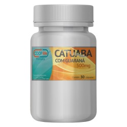 Catuaba c/ Guaraná 30 cápsulas 500 mg