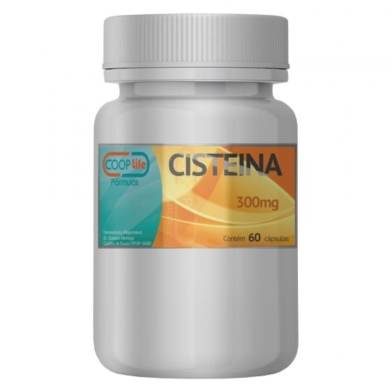 Cisteina 300 mg - 60 cápsulas