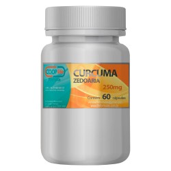 Curcuma Zedoaria 250 mg (Mau hálito) - 60 cápsulas