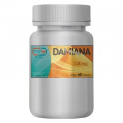 Damiana 500 mg - 60 cápsulas