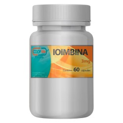 Ioimbina 3mg - 60 cápsulas